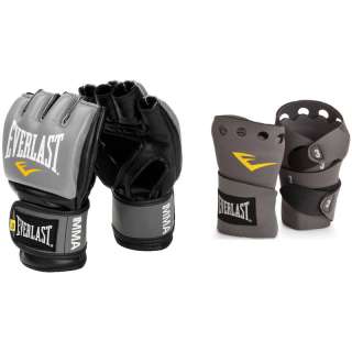   PRO STYLE GRAPPLING GLOVES w/ QUICKWRAPS mma boxing training fitness