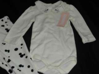NWT Gymboree Holiday Pictures DALMATION Outfit Lot 3 6  
