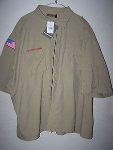 Boy Scout Ladies Uniform Shirt Centennial New Short Sleeve Supplex 