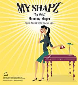 My SHAPZ   Torso Mid Thigh Slimming Shaper The Works  