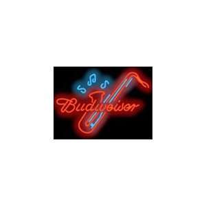  Budweiser Saxophone Neon Sign