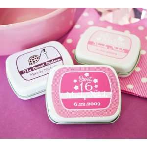  Sweet Sixteen (or 15) Personalized Mint Tins Everything 