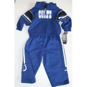   Indianapolis Colts Infant/Baby 2 Piece Sweatsuit Size 12 Months Baby