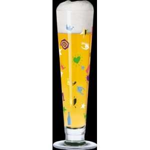  Ritzenhoff Designer Beer Glass With Mat Designed by Potts 