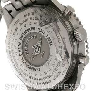 Breitling Navitimer World Chronograph Steel Watch A24322  