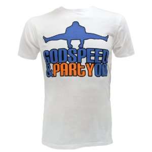  Bas Rutten Party On MMA T Shirt (Medium) Sports 