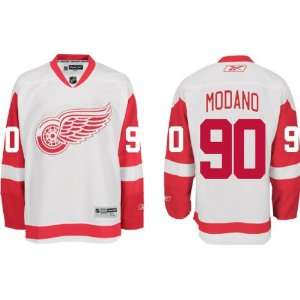  Modano #90 Detroit Red Wings Reebok Premier ROAD Jersey 