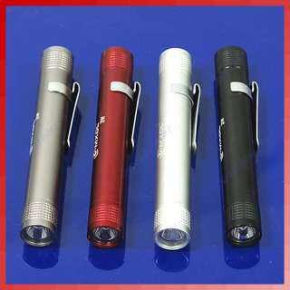 4pcs Bright Waterproof Mini Pen LED Flashlight Torch  