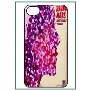  Bruno Mars iPhone 4 iPhone4 Black Designer Hard Case Cover 