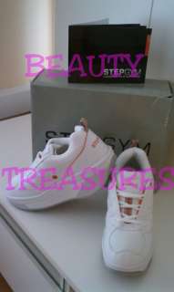 STEPGYM SHOES.NIB.SHIPS PRIORITY MAIL.COLOR **WHITE**  