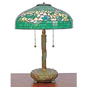    Quoizel Louis Tiffany Emerald Green Table Lamp