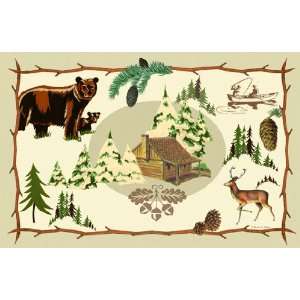  Dolce Mia Cabin Placemat