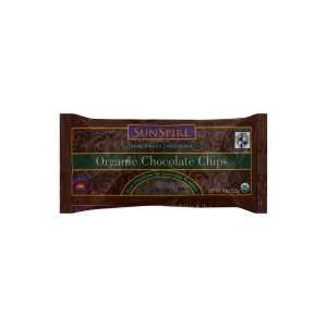  SunSpire Chocolate Chips, Organic, Semi Sweet, 9 oz, (pack 