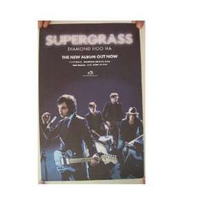  Supergrass Poster Diamond Hoo Ha 