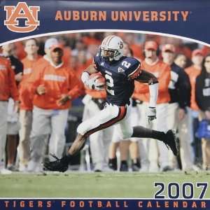  Auburn Tigers 2007 Wall Calendar