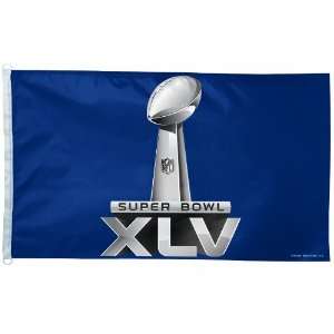  NFL Super Bowl 45 Generic 3 by 5 foot Flag Sports 