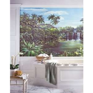  Tropical Lagoon XL Wallpaper Mural 6 x 10.5 Everything 