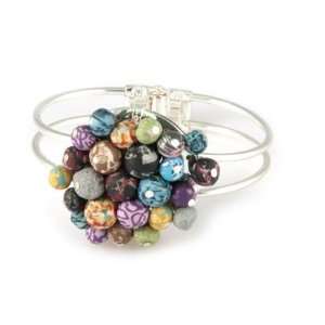  Viva Beads Festival Flat Custer Cuff Bracelet Jewelry