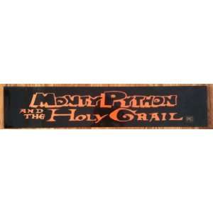 Movie Theatre Promo Marquee Official Title Sign   MONTY PYTHON AND THE 