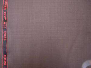 100% WOOL WORSTED SUITING (LENGTH 4.0 MTS)  