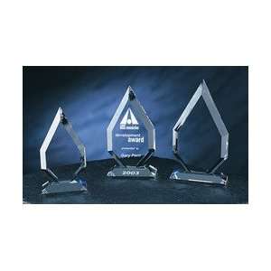  TROPHY C380    Apex Award optical crystal award/trophy 