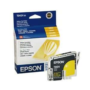  Epson Brand Stylus C82 Standard Yield Yellow Ink   T042420 