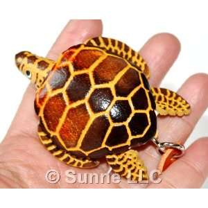  Turtle Tortoises 3d Leather Animal Key Chain (Fish Key 