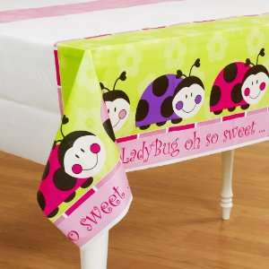  Lets Party By Party Destination Ladybug Plastic Tablecover 