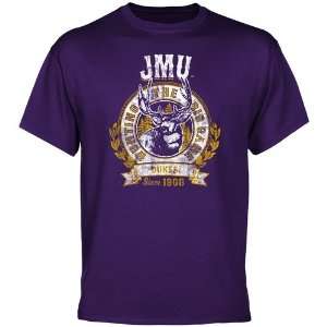 James Madison Dukes The Big Game T Shirt   Purple  Sports 