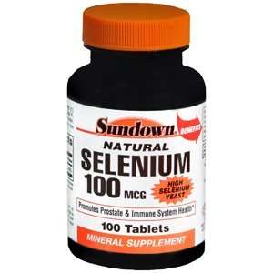  SUN DOWN SELENIUM TAB 100MCG 100Tablets Health & Personal 