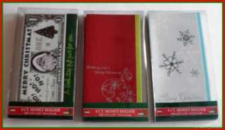   48 Piece Christmas Card Money Holders Holiday Stocking Stuffers New
