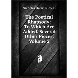   Added, Several Other Pieces, Volume 2 Nicholas Harris Nicolas Books