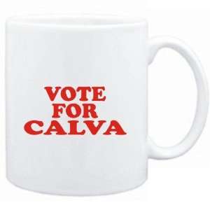 Mug White  VOTE FOR Calva  Sports 