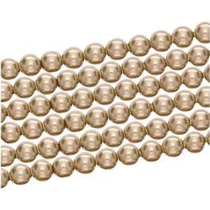   #5810 3mm Round Faux Pearls Bronze (50 Beads) Arts, Crafts & Sewing