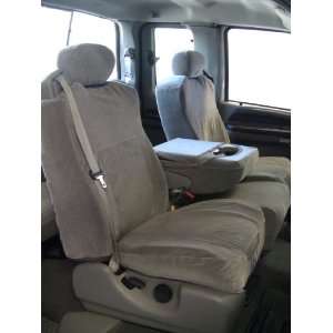   with Integrated Seat Belts Custom Exact Fit Seat Covers, Gray Velour