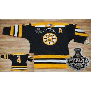   Bobby Orr Black Authentic Jersey 46 60 New  Drop Shipping
