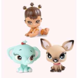   Series  Nona (208), Chihuahua (214) and Elephant (300) Toys & Games