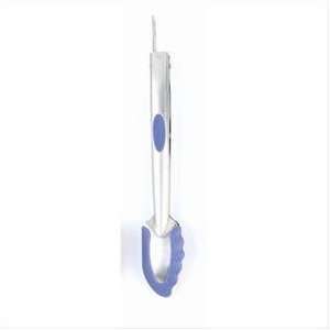   /Silicone Locking Tongs Blue Sturdy Well Built & Safe For Grilling