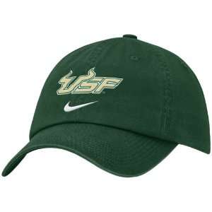  Nike South Florida Bulls Green Campus Adjustable Hat 