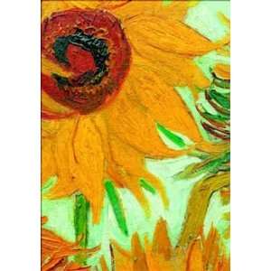  Vincent Van Gogh   Sunflowers detail