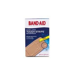  Band Aid Tough Strp Watrprf Xl Size 10 Health & Personal 