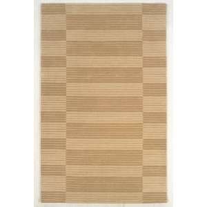   Candice Olson Lines Beige/Gold Wool Rug CO18 (8 x 11) Furniture