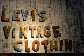 LEVIS VINTAGE CLOTHING DENIM JACKET SIZE M  
