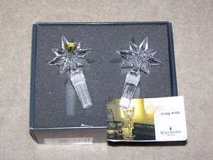 NIB Waterford Crystal Congratulations Stoppers  