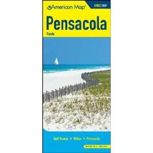 American Map 614628 Pensacola Florida Street Map