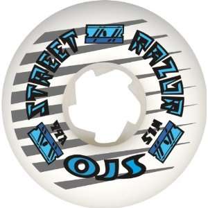  Oj Iii Street Razor 99a 51mm White Skate Wheels Sports 