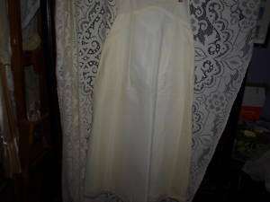 VINTAGE 70S MERRY MODES LONG WEDDING DRESS SLIP MEDIUM  