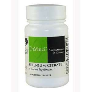  Davinci Labs   Selenium Citrate 60 vcaps Health 