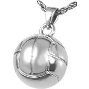  Silver Cremation Jewelry Volley Ball Jewelry