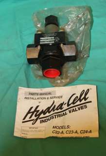 Wanner C24ACBVSSNH C24 HydraCell Industrial Valve bypas  
